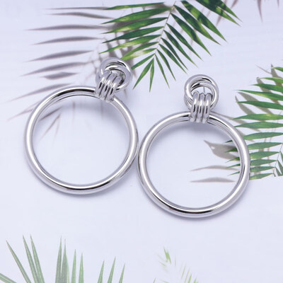 

2019 Hot Sale Women Heart Drop Earrings Girl Gift Flower Leaf Pendant Statement Earring Fashion Party Jewelry bijoux Orecchini