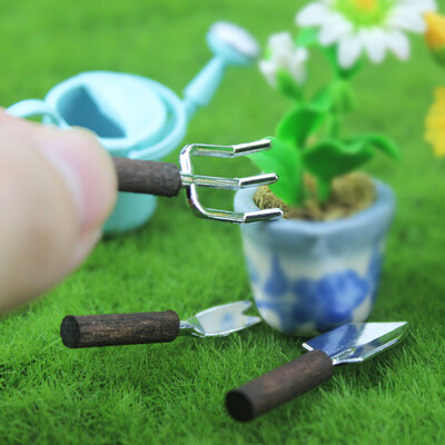 

Siaonvr 112 16 Dollhouse Miniature Scene Model Potting tools Set Pretend Play Toy
