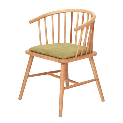 

2018 most popular soild wooden round back arm chair