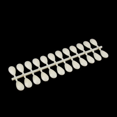 

Toponeto 120Pcs Nail Polish Art Color Card Removable Display Rack Clear