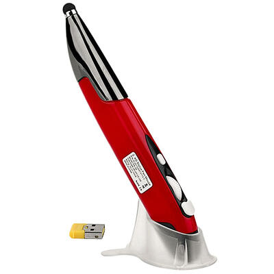 

24G Wireless Touch Pen Mouse 1600 DPI Adjustable USB Handheld Optics Mice