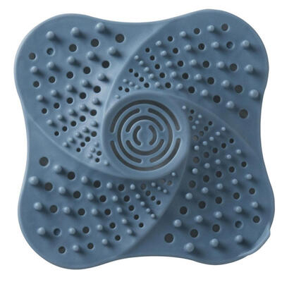 

Fan-shape Silicone Floor Drain Kitchen Sink Strainer Waste Plug Hair Filter