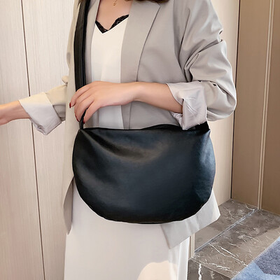 

Foreign big bag female bag 2019 new fashion shoulder bag simple Sen crossbody bag wild ins shopping bag