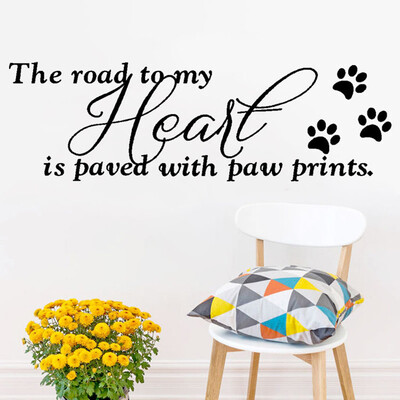 

〖Follure〗The Road To My Home Decor Wall Sticker Decal Bedroom Vinyl Art Mural