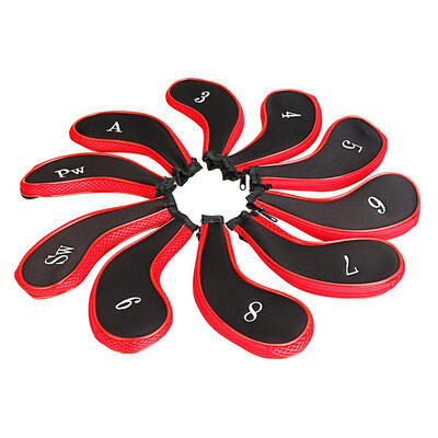 

10pcspack Golf Club Head Cover Headcover Protect Set Number Printed Zipper