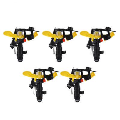 

Greensen 5Pcs Gardening Irrigation Tool 360° Adjustable Plastic Rocker Arm Nozzle Male Thread G12