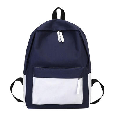 

Fashion Contrast Color Canvas Teenagers Schoolbags Shoulder Bags Backpacks