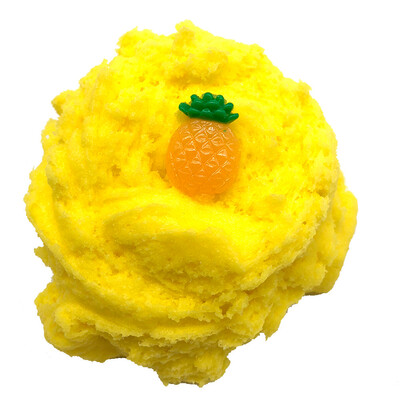 

〖Follure〗Slime Mud Fluffy Floam Slime Stress Relief Toy Ananas Scented Sludge Toys Gift