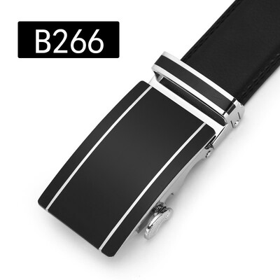 

Hot selling Men belt fashion Alloy Automatic buckle belt business affairs casual decoration belt mens belts 35cm Real leather