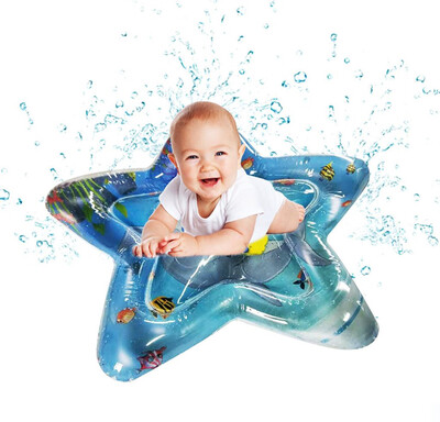 

〖Follure〗Inflatable Baby Water Mat Fun Activity Play Center for Children & Infants
