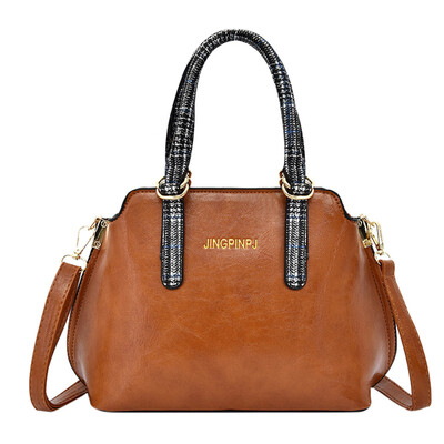 

Women PU Leather Handbag Office Lady Shoulder Bags Tote Designer Vintage Crossbody Bag Sac A Main T3G