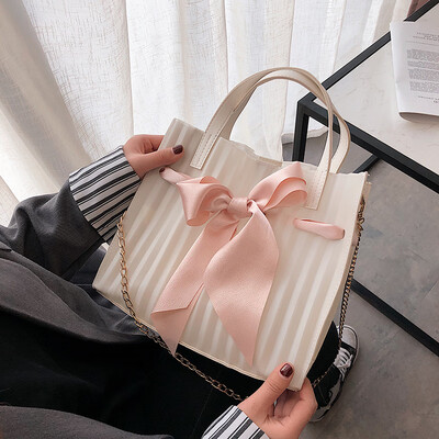 

Summer Mori bag 2019 new minimalist Tote chic chain handbag shoulder bag messenger bag