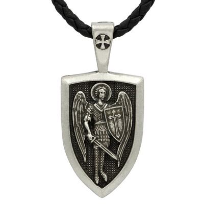 

Angel Shield Cross Pendant Necklace