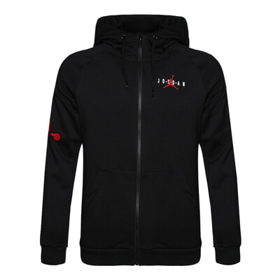 

Nike NIKE Mens Jacket AS JUMPMAN AIR FLEECE FZ Sportswear AH6241-011 Black XXL