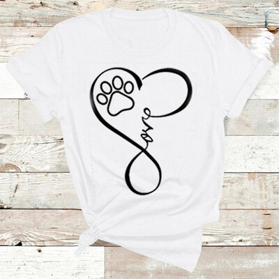 

Nomeni Summer Print Women Fashion Sunshine Girls Pattern Letters Casual T-shirt