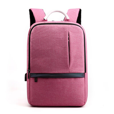 

Backpack business casual office computer bag USB charging large capacity travel simple leisure tide backpack