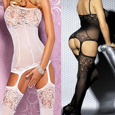 

WOMEN DRESS LACE LINGERIE BABYDOLL SLEEPWEAR NIGHTWEAR UNDERWEAR G STRING NEW