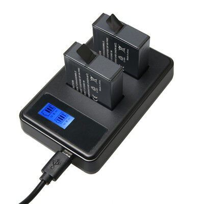 

Dual Battery Charger with LCD Power Display for Gopro Hero 5 6