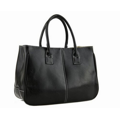 

Gobestart Fashion Elegant Korean shoulder bag Leather Women Lady Tote Handbag