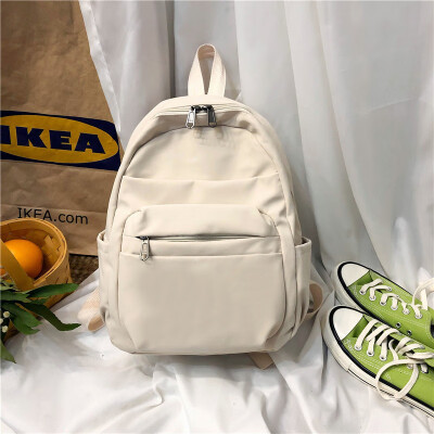 

The Simple&Ancient Backpack&Shoulder Bag for Senior High School Students in Korean Edition of INS Bookbag