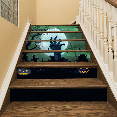 

〖Follure〗Halloween 3D Sticker Ghost Hand Staircase Sticker Waterproof Wall Sticker