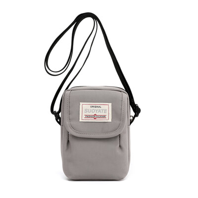 

Leisure mobile phone bag summer&autumn mini messenger bag Joker canvas mobile phone coin purse nylon shoulder bag