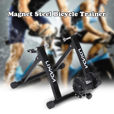 

Lixada Magnet Steel Bike Bicycle Indoor Exercise Trainer Stand Solid Frame Magnetic Resistance