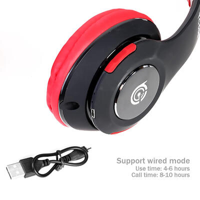 

TC555 Wireless Bluetooth 41 Headphone Folding Music Headset w Microphone