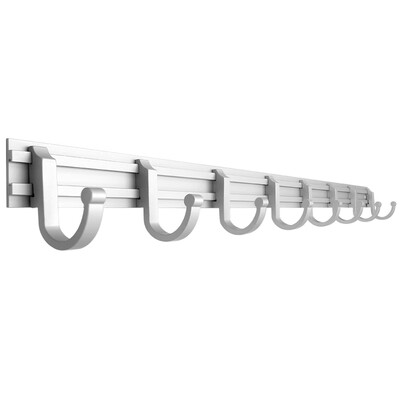 

Haili HaiLi free punching hook space aluminum hook bathroom hook wall coat hook bathroom hardware pendant 30602-8