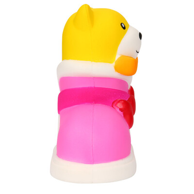 

Siaonvr Squishies Cute Boots Dog Scented Cream Slow Rising Squeeze Stress Reliever Toy