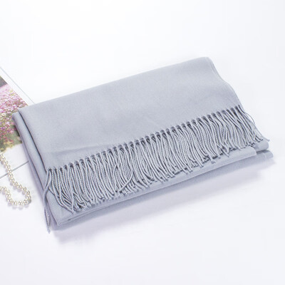 

2018 autumn&winter new imitation cashmere thick ladies long scarf wild solid large shawl my first half of the collar