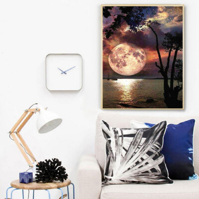 

Gobestart 5D Embroidery Paintings Rhinestone Pasted DIY Diamond Painting Cross Stitch