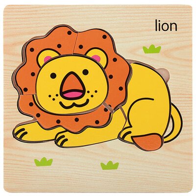 

Tailored Wooden Lovely Puzzle Educational Developmental Baby Kids Training Toy Gift