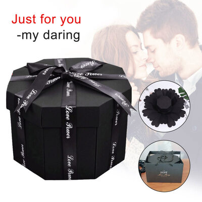 

Creative Explosion Holder Flower Container Surprised Wedding Valentines Day Gift