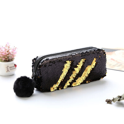 

Fashion 2019 Casual Clutch Money Cards High Holder Women Makeup Bag Sequined Cosmetic Bag Pouch Storage Zipper Purse