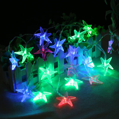 

Tailored Window Curtain Lights String Lamp House Party Decor Striking With 10 LED Beads