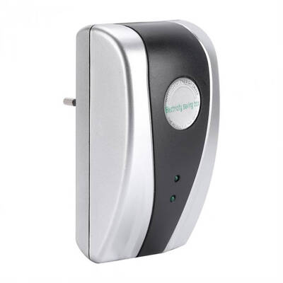 

90V-250V Power Electricity Spikes Buster Energy Saver Saving Box EU Plug for Home Office Factory