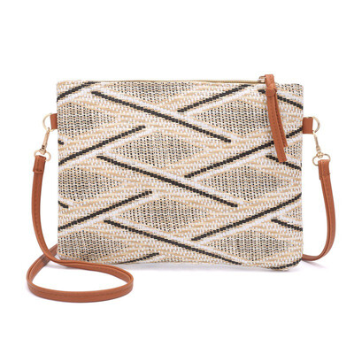 

Bags for Women 2019 PVC Girls Ladies Shoulder Bag Geometric Pattern Southeast Asian Style Handbag Crossbody bolsa feminina New