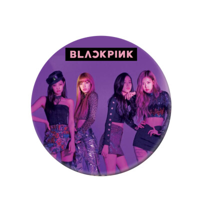 

Kpop Black Pink Concert Tin Plate Badge Brooch Cute Cartoon Brooch Bag Pendant Boys Girls Accessories Hot Gift for Fans