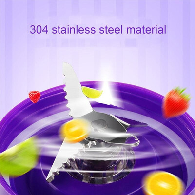 

KONKA KJ-JF308WE Blender Mixer 500ml 250ml Electric Juicer with Portable Bottle 4 Blades for Juice Shakes Baby Food Smoothie Ble