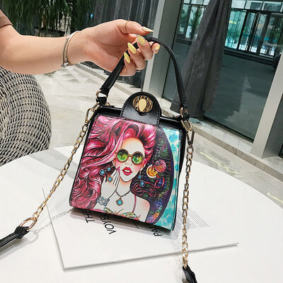 

Tailored Fashion Women Printing Beautiful Girls Crossbody Bag Handle Bags Shoulder Bags