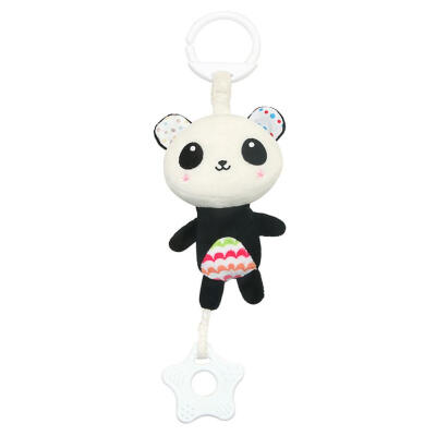 

Cartoon Animal Plush Teether Pendant Baby Intelligent Infant Music Toys