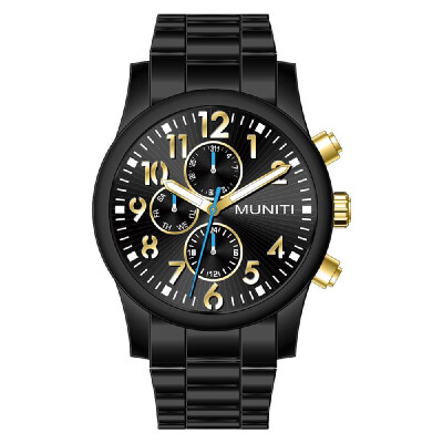 

MUNITI Fashion Sport Men Watch Life Water-resistant Quartz Luminous Man Wristwatch Relogio Musculino