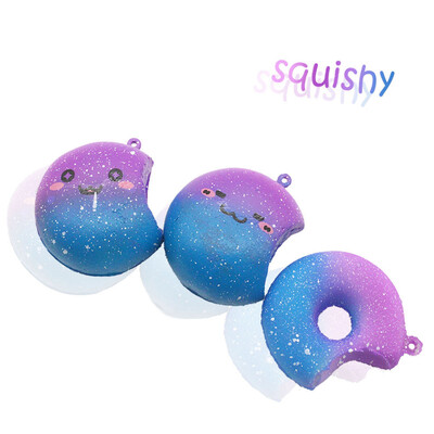 

Siaonvr Soft Galaxy Dessert Slow Rising Cartoon Cream Scented Stress Relief Toys