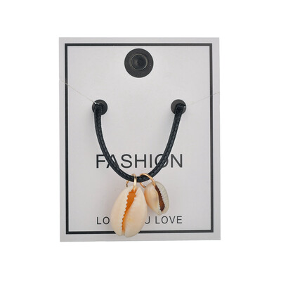 

Summer Bohemian Pearl Conch Shells Necklace Sea Beach Shell Pendant Necklace For Women Long Chain Necklace Fashion Jewelry