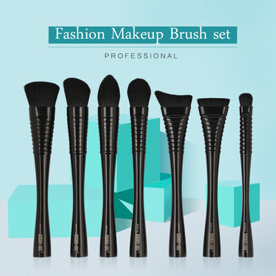 

〖Follure〗7Pc Makeup Brushes Set Powder Foundation Eyeshadow Eyeliner Lip Cosmetic Brush