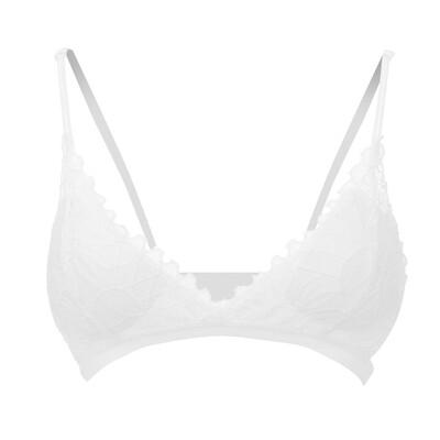 

Toponeto Sexy Lacy Bra Size Without Underwire Sexy Deep V Girls Underwear Development Bra