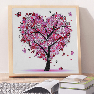 

Gobestart Special Shaped Diamond Painting DIY 5D Partial Drill Cross Stitch Kits Crystal R