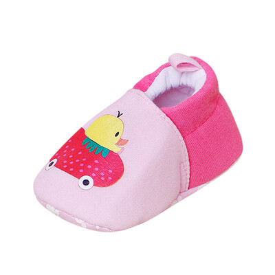 

Newborn Infant Baby Cartoon Girls Boys Soft Prewalker Casual Flats Shoes