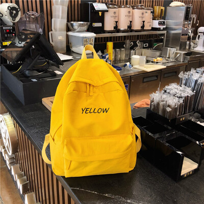 

Ins bag girl campus harajuku ulzzang college students shoulder bag Hong Kong Fengsen Department College Feng bai backpack